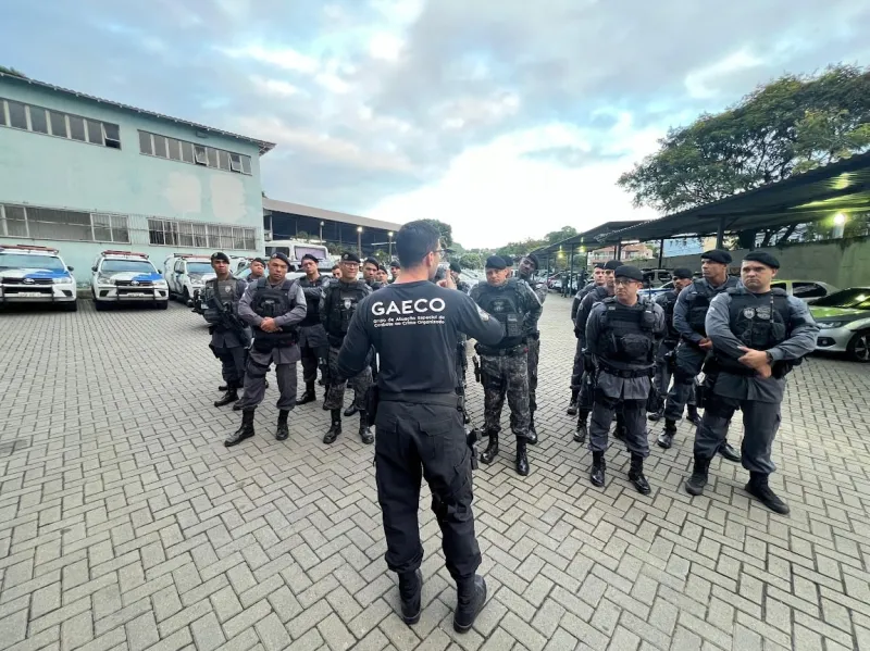 Operação Pardal: MPES mira braço do PCC em Vitória e cumpre mandados de prisão e busca