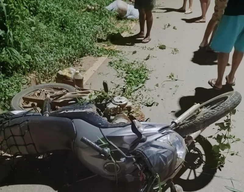 Motociclista morre em acidente na zona rural de Itarana
