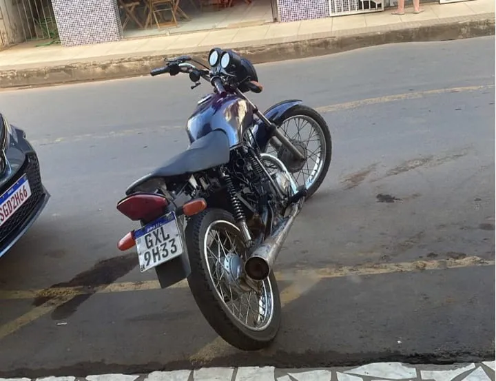 Motocicleta é furtada em São Roque do Canaã. Proprietária diz que já foi vista em Ibiraçu