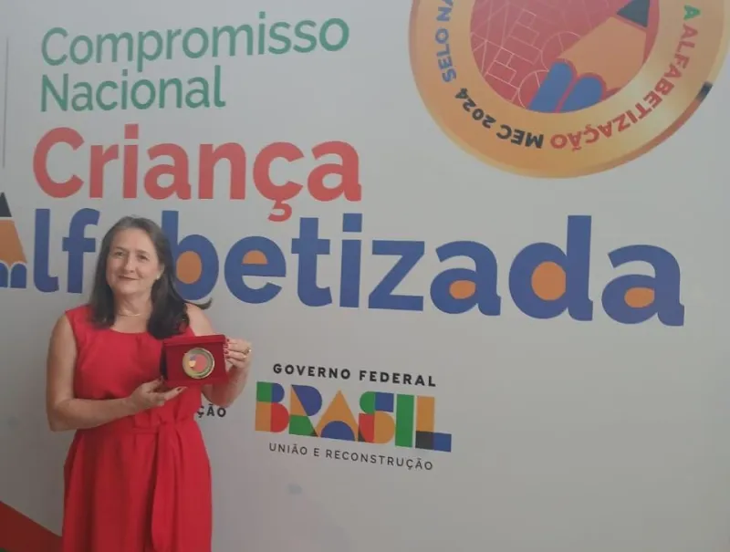 Marilândia recebe Selo Nacional de Compromisso com a Alfabetização do MEC