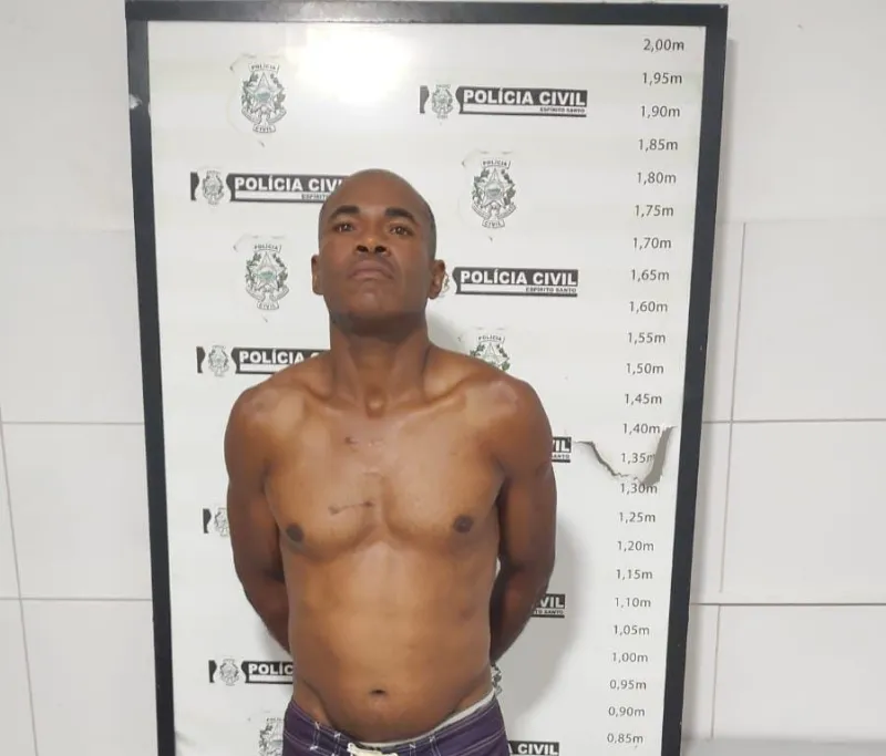Suspeito de homicídio é preso em São Domingos do Norte com apoio da DHPP de Linhares