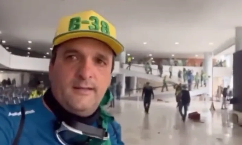 Ex-vice-prefeito de Pancas Marcos Mataveli pode virar réu por participação nos atos de 8 de janeiro