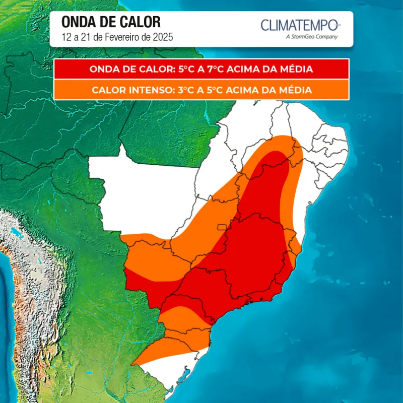 Onda de calor atinge o Espírito Santo com temperaturas até 7°C acima da média