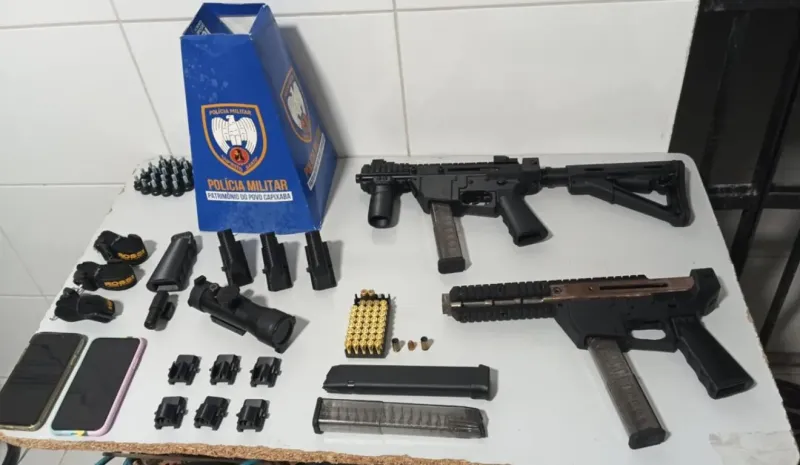 Polícia descobre imóvel usado como “fábrica” de armas caseiras em Linhares
