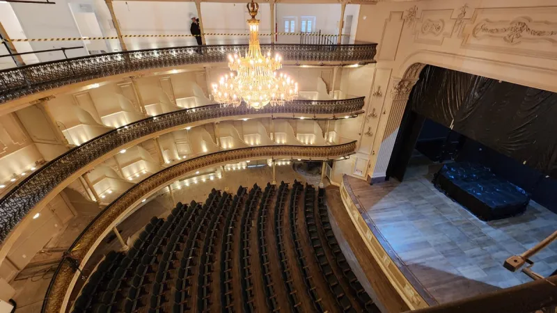 Restauração de teatro histórico no Espírito Santo entra na fase final e traz inovações para o público