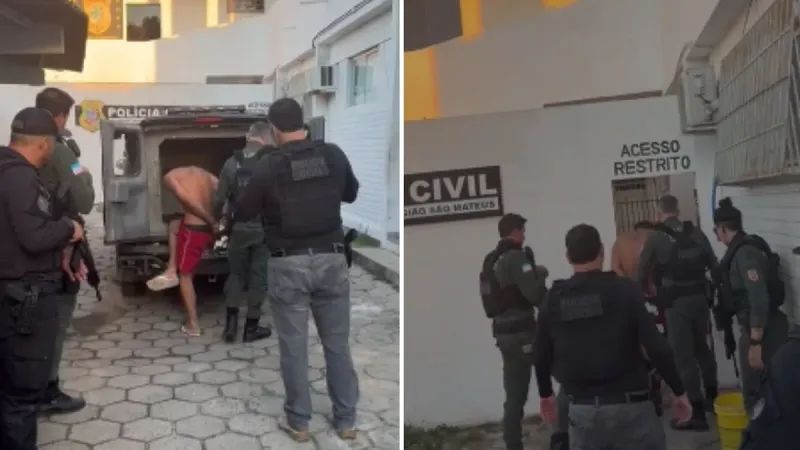 Suspeito de cometer roubos em Colatina usando farda falsa da Polícia é preso em São Mateus
