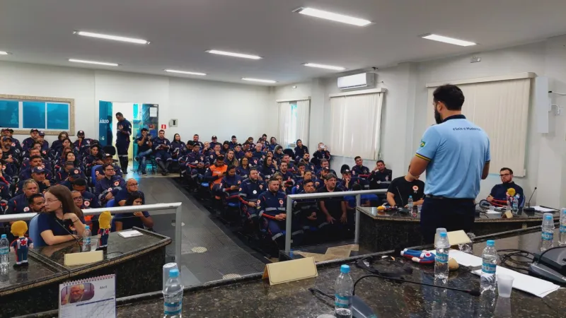 Começou hoje o I Seminário de Urgência e Emergência do CIM Noroeste com casa cheia, em Águia Branca
