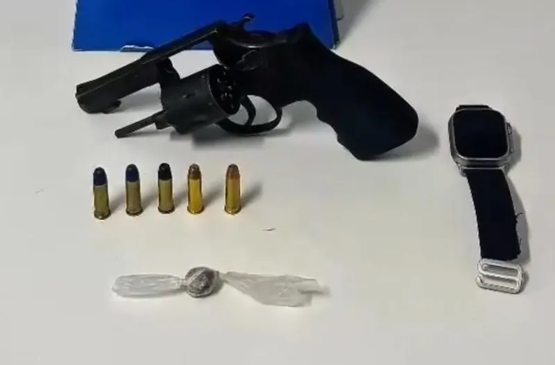 Homem armado tenta matar, foge, mas é capturado com apoio de drone em Colatina