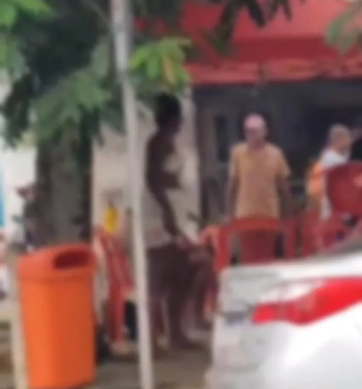 Vídeo: confusão em bar no Centro de Colatina termina com mulher ferida e encaminhada ao hospital