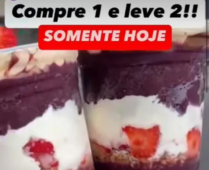 Golpistas usam logomarca de açaí delivery de Colatina para aplicar fraudes pelo Instagram
