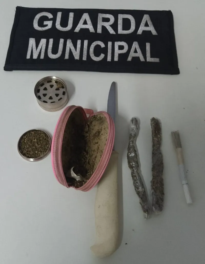 Guarda Civil Municipal flagra casal com maconha e faca em veículo no bairro Alta Vista, em Colatina