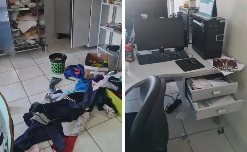 Criminosos invadem sede da Associação Pestalozzi em Santa Teresa