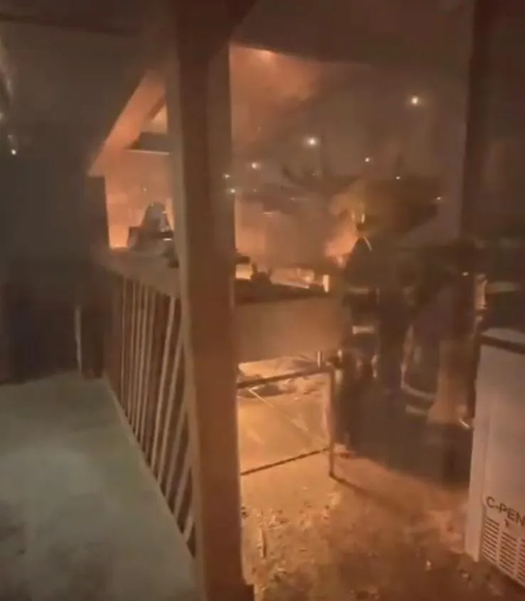 Vídeo: saiba o que provocou o incêndio que destruiu pizzaria em Colatina