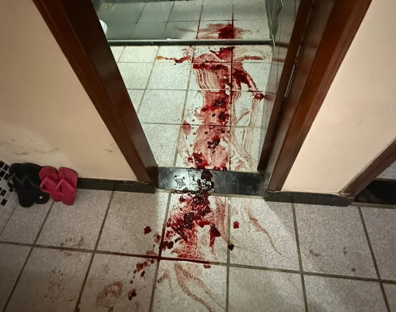 Sangue e paixão: caso de suposta violência é investigado em motel na região de Barbados, em Colatina