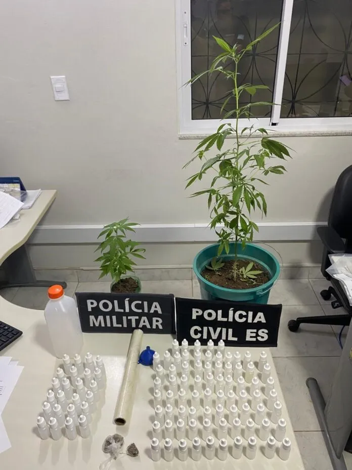 Polícia prende jovem e apreende adolescente por tráfico de drogas em Marilândia