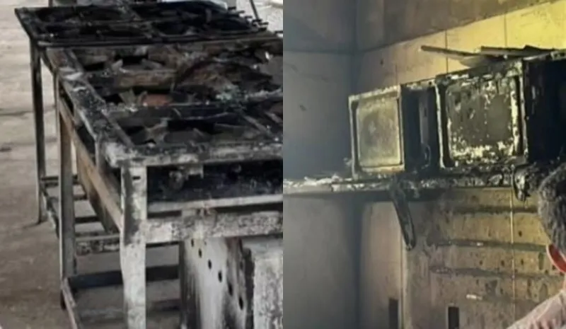 Explosão provoca incêndio em restaurante de Nova Venécia