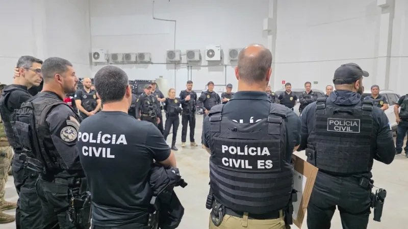 Atenção Colatina, Linhares e região: governo do ES anuncia concurso da Polícia Civil com 1.052 vagas e salário de R$ 8,5 mil