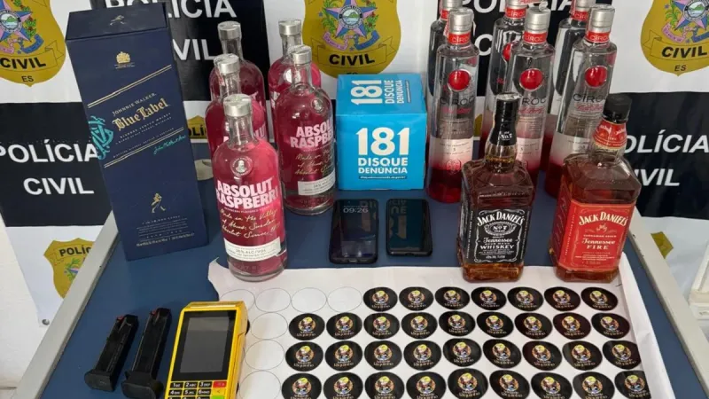 Operação “Bebida Amarga” prende dono de depósito no ES por venda de bebidas falsificadas