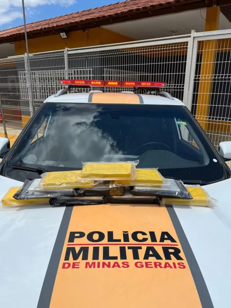 Motorista que levava cocaína de MG para o ES é preso na BR-259, em Conselheiro Pena