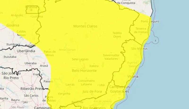Alerta de tempestades atinge Colatina, Linhares e cidades da região nesta sexta-feira (28), diz Inmet