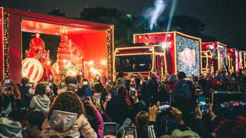 Caravana da Coca-Cola passa pelo Norte e Noroeste do ES: veja se sua cidade está na lista