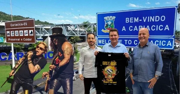 Guns N’ Roses confirma Cariacica como sede oficial do show no ES após polêmica