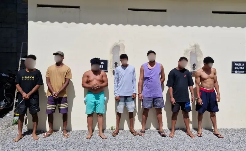 Operação “Bandido Não Se Cria” prende oito suspeitos de tráfico de drogas em Rio Bananal