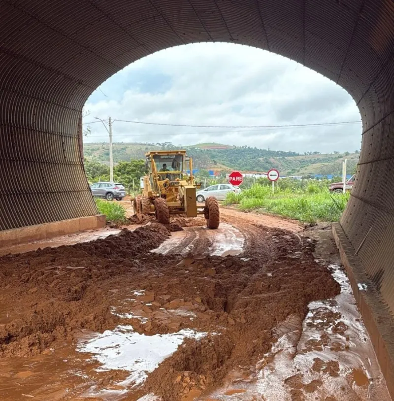 Prefeitura de Colatina vai multar loteamento após deslizamento que interditou túnel da BR-259