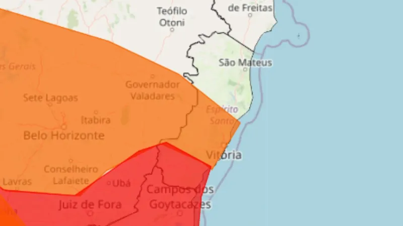 Onda de calor mantém Colatina, Linhares e cidades próximas em alerta máximo no Espírito Santo