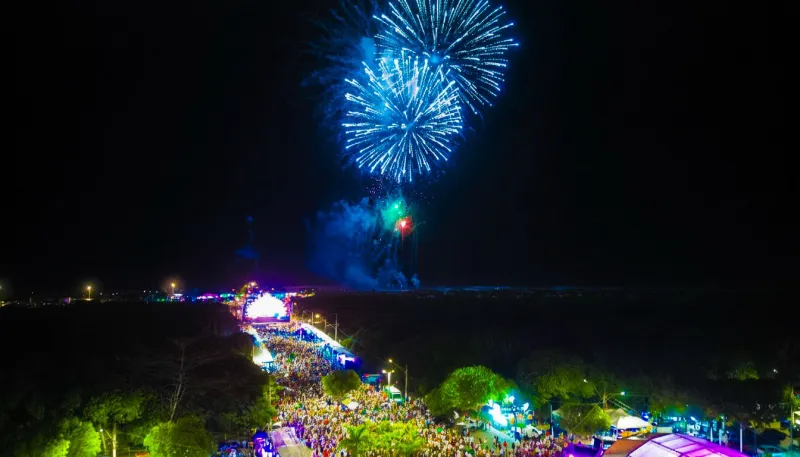 Linhares divulga programação do Réveillon 2026 com cinco dias de festa nas praias