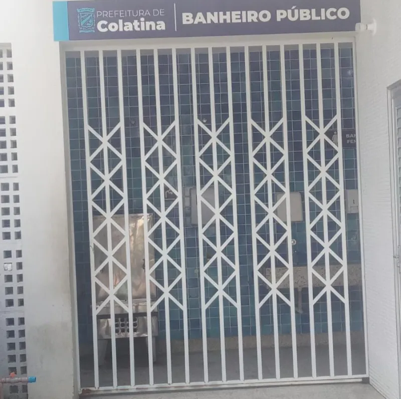 Comunidade: banheiro público da Estação Central é encontrado fechado e causa reclamações em Colatina