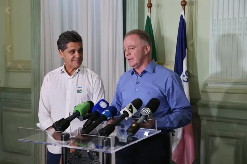 Renato Casagrande deixa o governo em abril para disputar o Senado; Ricardo Ferraço assume o comando do Estado