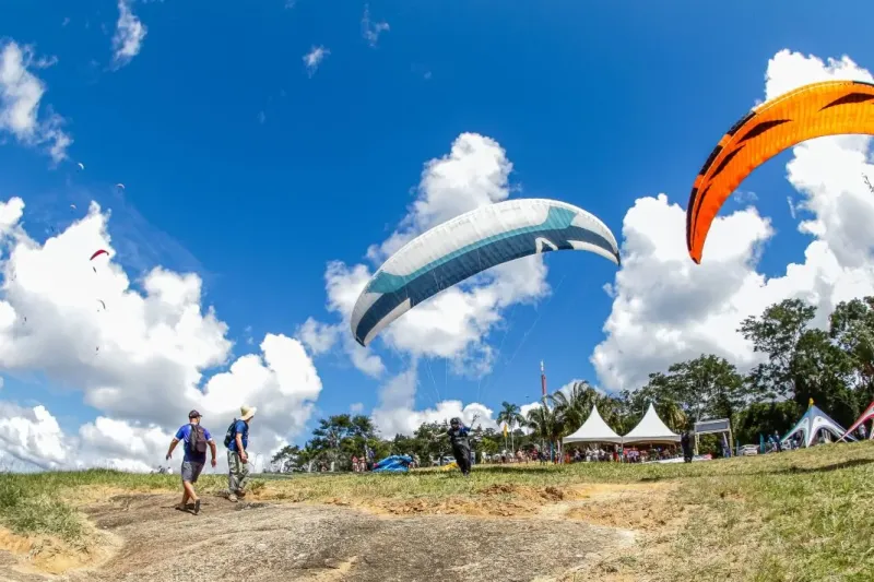 Pancas vira palco internacional do voo livre com evento, shows e festival gastronômico na Semana Santa