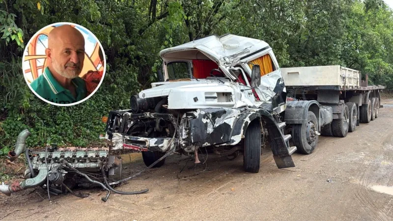 Motorista que morreu em acidente entre carretas na BR-101 voltava para casa em Colatina