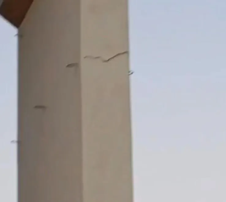 Vídeo mostra rachaduras em pilares da Segunda Ponte de Colatina e causa preocupação nas redes sociais