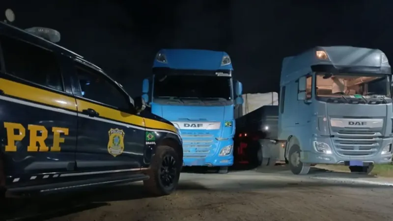 Caminhão clonado é apreendido em João Neiva após PRF identificar dois veículos idênticos