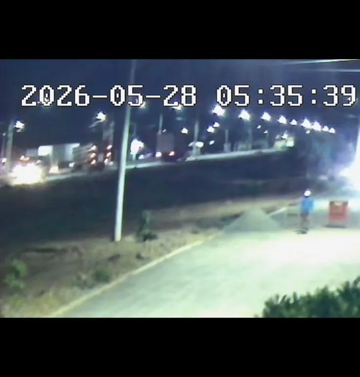 Vídeo mostra momento exato de acidente que matou motociclista na BR-259, em Baixo Guandu nesta quinta (28)