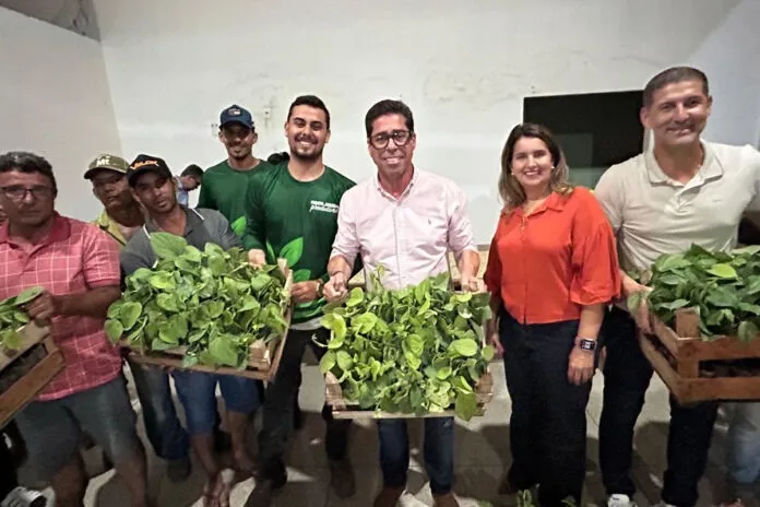 Marcelo Santos amplia ações no Norte e Noroeste do ES com entrega de mudas para agricultores familiares