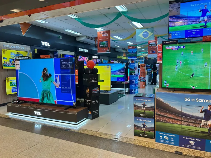 Copa do Mundo aquece comércio em Colatina e venda de TVs dispara às vésperas da estreia