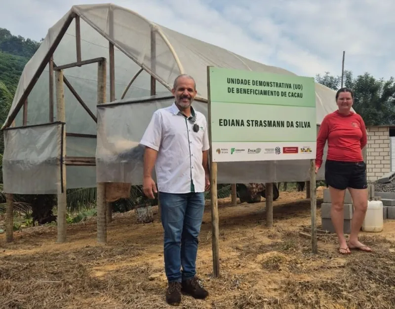 Agricultoras de Colatina, Linhares e Rio Bananal recebem apoio para ampliar produção de cacau e melhorar renda no campo