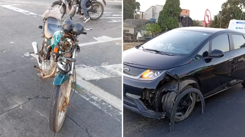 Motociclista morre após colisão com carro na BR-101, em Linhares