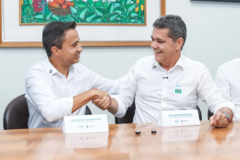 Governador Ricardo Ferraço cumpre agenda em Linhares com inauguração de totens de segurança e anúncio de obras