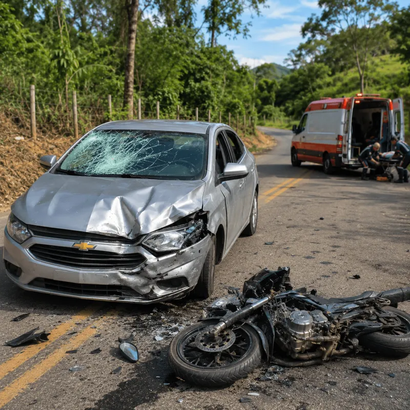 Motorista é preso por embriaguez após acidente deixar casal ferido em São Domingos do Norte
