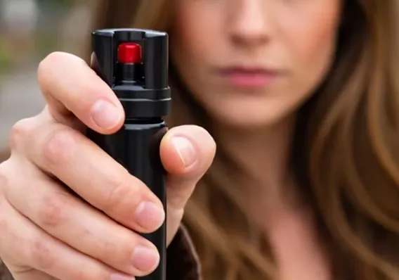 Mulheres poderão usar spray de pimenta para defesa pessoal; especialista orienta sobre uso seguro e dentro da lei