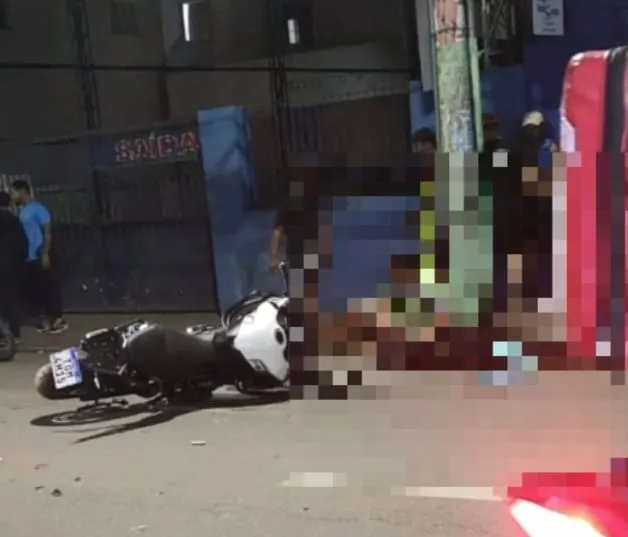 Homem morre após ser atropelado por motocicleta na Avenida Sílvio Avidos, em Colatina