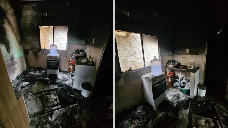 Incêndio destrói móveis e eletrodomésticos de aposentada em Colatina; geladeira é apontada como possível origem das chamas