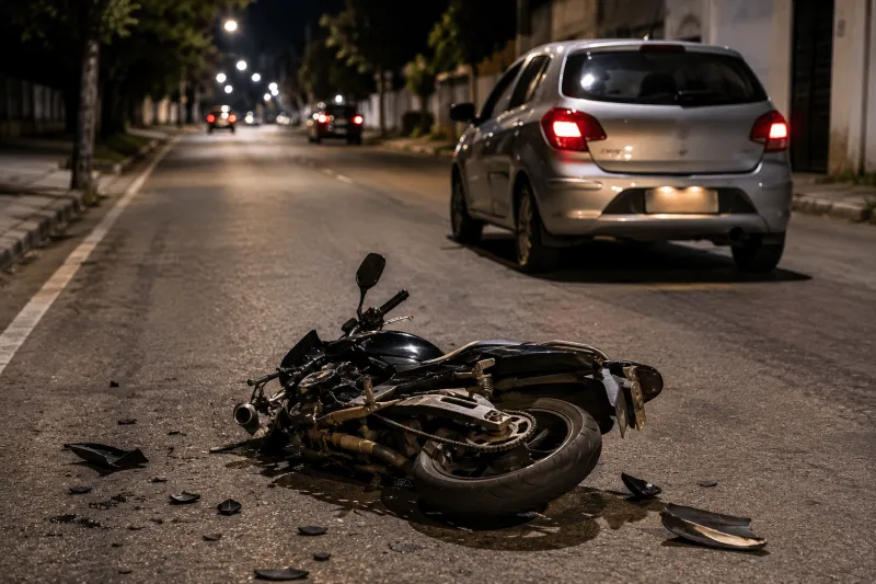 Motociclista relata colisão, perseguição e nova agressão durante fuga de motorista em Colatina