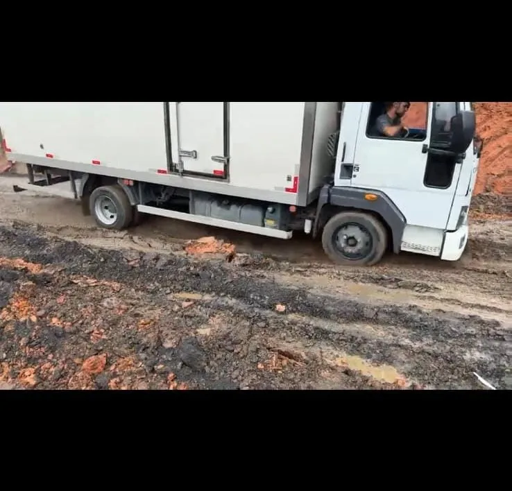 Vídeo mostra situação precária no desvio da BR-259 entre Colatina e João Neiva