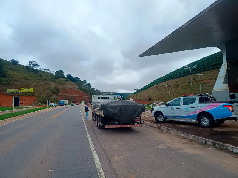 Fiscalização na ES-080 flagra mercadorias sem documentação e gera R$ 33,6 mil em multas em Colatina