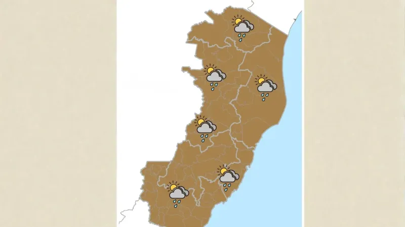 Saiba quais são as duas únicas cidades da região que estão sob alerta de tempestade neste domingo